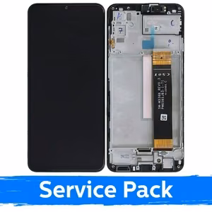LCD Display Compatible With Samsung M236 M23 5G / M336 M33 5G Black With Frame (Service Pack)