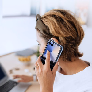 DUX DUCIS чехол BRIL для SAMSUNG Z Flip7 5G синий