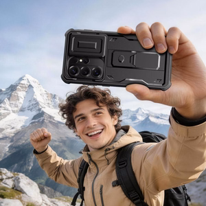 Tech-Protect Kevlar Cam+ чехол для Samsung Galaxy S26 Ultra чёрный