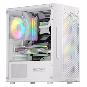 LOGIC ARAMIS ARGB Mini USB 3.0 korpusas Baltas