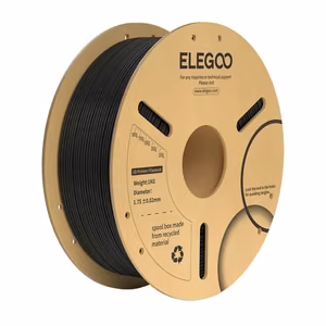 ELEGOO PLA+ Filamentas (juodas)