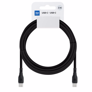 Кабель USB C to USB C Blue Star 3A 60W ECO 2 m PJ73-14-3 чёрный
