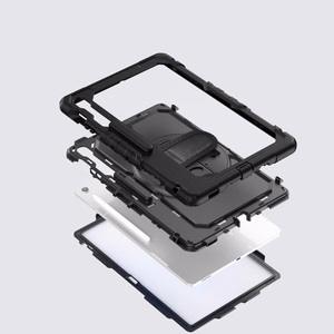 Чехол Tech-Protect Solid для Samsung Galaxy Tab S10 FE+ - чёрный