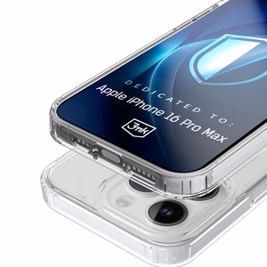 3mk Armor MagCase Dėklas telefonui iPhone 16 Pro Max - Skaidrus