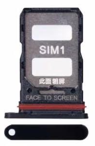 Лоток SIM-карты Xiaomi 13T 13T Pro чёрный Оригинал