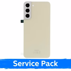 Galinis dangtelis suderinamas su Samsung S906 S22 Plus / Cream / (Service Pack)