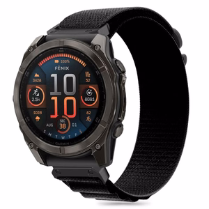 Tech-Protect Nylon Pro Ремешок Garmin Fenix 5 / 6 / 6 Pro / 7 / 8 (47MM) - чёрный