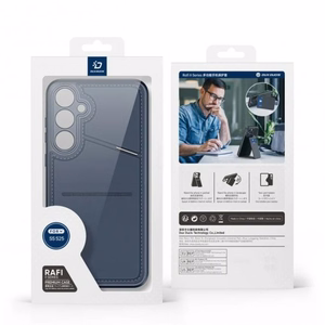 Telefono dėklas Dux Ducis Rafi II Mag Samsung S938 S25 Ultra mėlynas