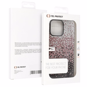Tel Protect Diamond dėklas telefonui Samsung Galaxy A14 4G/5G bordo