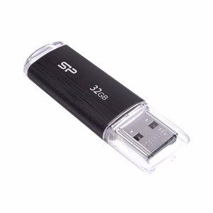 Silicon Power Ultima U02 USB atmintinė 32 GB USB Type-A 2.0 juoda
