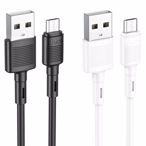 USB cable Hoco X83 USB-A to MicroUSB 1.0m black