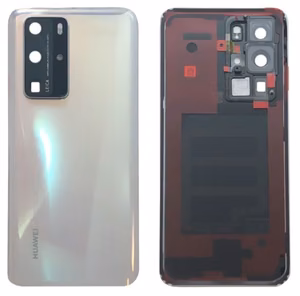 Galinis dangtelis Huawei P40 Pro Ice White originalus (naudotas, Grade B)