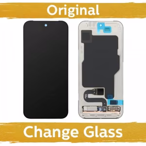 LCD ekranas skirtas Google Pixel 10 Pro juodas su rėmeliu (Atnaujintas: Kinija)