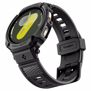 SPIGEN RUGGED ARMOR "PRO" SAMSUNG GALAXY WATCH 8 (40 MM) МАТОВЫЙ ЧЕРНЫЙ