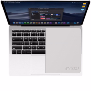 Tech-Protect Polishing Cloth Microfiber Screen Cloth for Laptop 15-16" - Gray