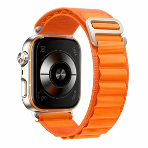 Tech-Protect Nylon Pro dirželis, skirtas „Huawei Watch Fit 3 / 4 / 4 Pro / 5 / 5 Pro“ – oranžinis