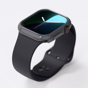 Ringke Slim 2-jų dalių dėklas Apple Watch 10 46mm - Skaidrus ir Matinis Juodas