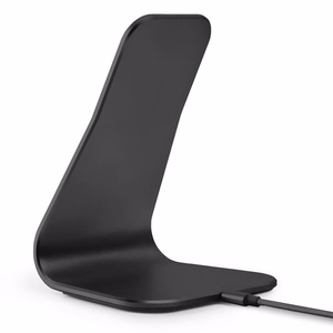 XVIDA Fast Charging belaidžio įkrovimo stovas stalui su Samsung Quick Charge 2.0, juodas