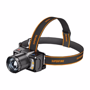 Налобный фонарь Superfire HL25, 700 лм, USB-C