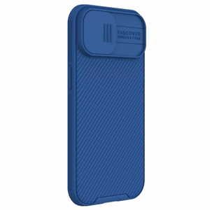 Dėklas Nillkin CamShield Pro Apple iPhone 15 Plus mėlynas