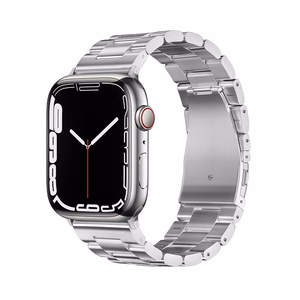 FORCELL F-DESIGN FA10 nerūdijančio plieno laikrodžio juosta Apple Watch 38 / 40 / 41 mm - sidabrinė