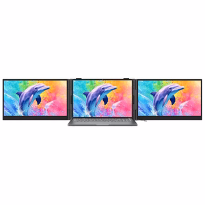 Blackview DCM8 Pro - 15.3" portable laptop screen extender with dual-monitor support and 2 USB-C ports