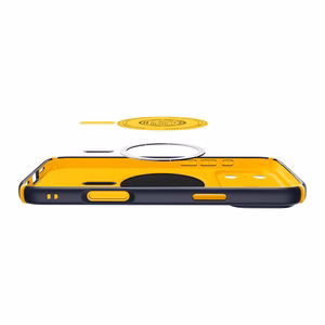 Spigen Nano Pop Hybrid MagSafe deklas, skirtas iPhone 17 Pro Max - Tamsiai melynas