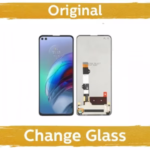 LCD ekranas skirtas Motorola G100 / XT2125 / juodas (Atnaujintas: Kinija)