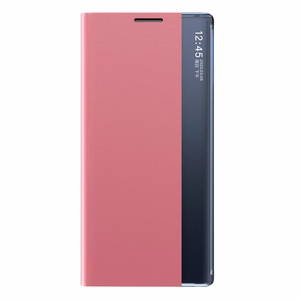 Чехол New Sleep Case с функцией подставки для Samsung Galaxy A03s (166.5) розовый