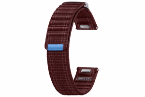 SVL30SEEGEU medžiaginis dirželis (S/M) Samsung Galaxy Watch7/Watch4, Wine