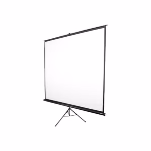 Baltas trikojis projekcinis ekranas Elite Screens Tripod Series T85NWS1, 85 col., 1:1, matomas plotis 152 cm