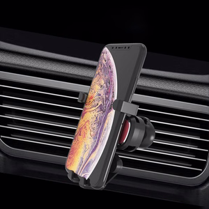 Gravity išmaniojo telefono automobilinis laikiklis ventiliacijos angai su oro gaivikliu, sidabrinis (YC06)