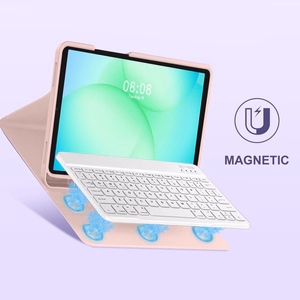 Tech-Protect SC Pen Чехол для Samsung Galaxy Tab A9 / A11 8.7 X110 / X115 / X133 / X135 - розовый