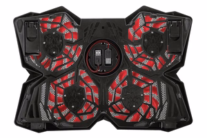 Trust GXT 278 nešiojamo kompiuterio aušinimo kilimėlis 43.9 cm (17.3") juodas