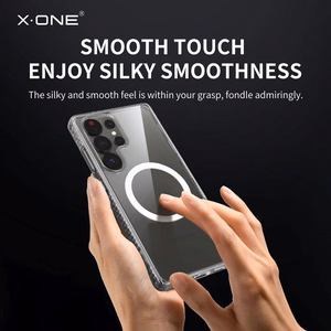 X-ONE Dropguard Magnetinis dėklas Pro (suderinamas su MagSafe) Samsung Galaxy S25