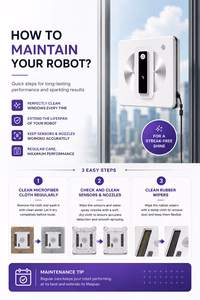 Window cleaning robot Reach F19-05