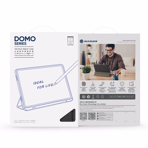 Case Dux Ducis Domo Samsung X820 Tab S10 Plus/X610/X616 Tab S9 FE Plus black