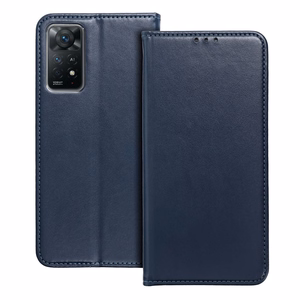 SMART MAGNETO knygos dėklas REALME 14 5G tamsiai mėlynas