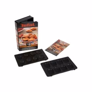 TEFAL Madeleine plates XA801512 Black (TEFAL Madeleine plates for cookies XA801512 Black)