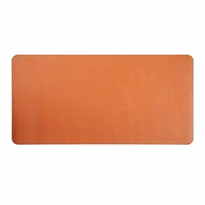 Большой коврик для мыши из PVC-кожи, 1200x600, оранжевый