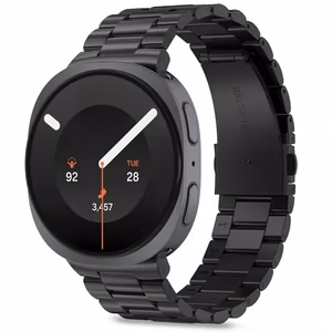Tech-Protect Stainless Steel apyrankė, skirta „Samsung Galaxy Watch 40/44/46 mm“ – juoda