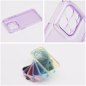 Чехол для Samsung S26 ULTRA Matrix Clear светло-фиолетовый
