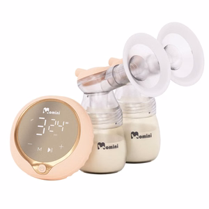 Momini двойной беспроводной электронный молокоотсос MilkySilky