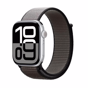 Crong Nylon Apple Watch sport band, 44/45/46/49 mm, night grey