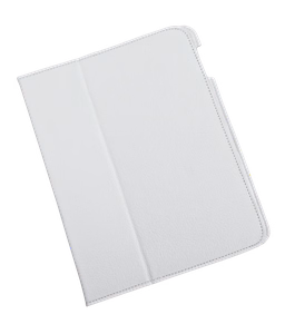 Leather case for Apple iPad 3, white