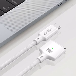 Tech-Protect MMC01 Ultraboost USB-C / USB-C MagSafe 3 140W 200cm Cable for MacBook - White