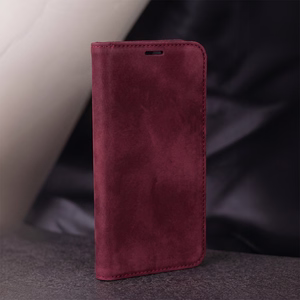 Чехол Smart Suede для Honor 600 lite, бордовый