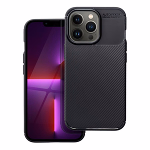 Чехол для iPhone 13 PRO Carbon Premium чёрный