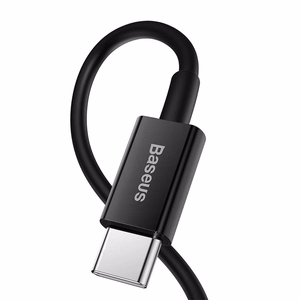 Кабель Baseus Superior PD USB-C - Lightning 1,0 м чёрный 20W