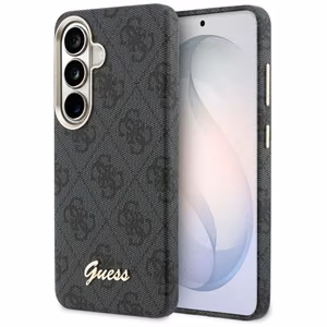 Guess Case for Samsung S26 GUHMS26S5P4FWMSK (4G Script MagSafe) Black
